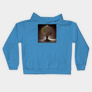 Yggdrasil World Tree of Life Kids Hoodie